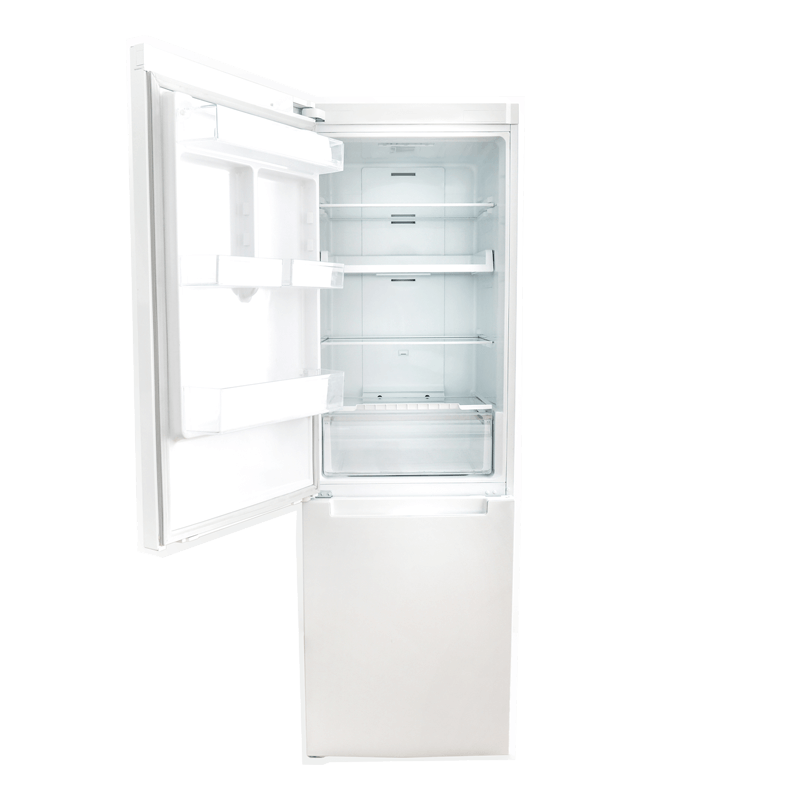 Ein gebrauchter aber geputzter Kühlschrank.